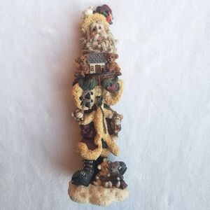 Boyds Bears Folkstone Figurine 2806 NickNoah Noah's Ark Christmas Holiday Decor